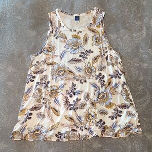 Old Navy Floral Tank Top (Size S)